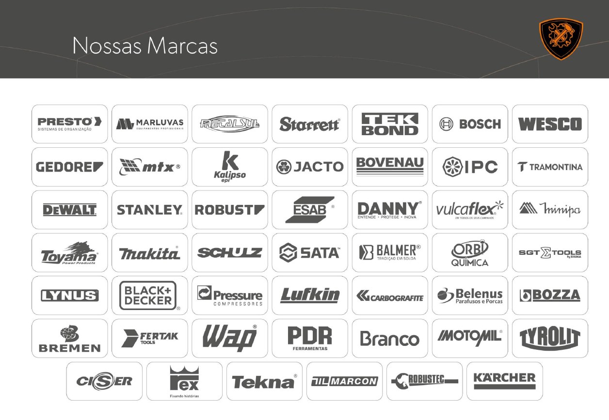 Nossas marcas parceiras